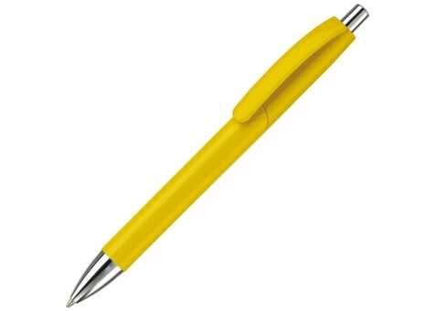 Kugelschreiber Texas Hardcolour - Gelb bedrucken, Art.-Nr. LT80506-N0041