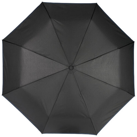 Stark-mini 21&quot; Vollautomatik Kompaktregenschirm, processblau bedrucken, Art.-Nr. 10914410
