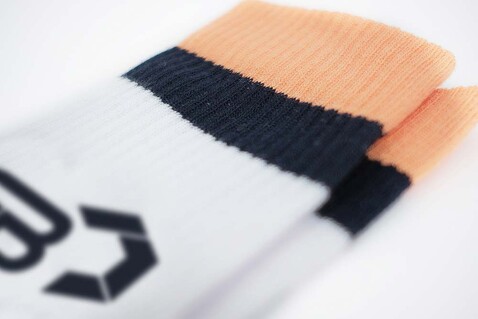 Retro Tennis Socken - individuelles Design bedrucken, Art.-Nr. L8012