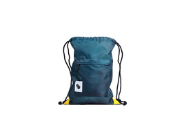 Turnbeutel RPET Polyester 420D - inkl. Frontpocket mit Zipper bedrucken, Art.-Nr. L2005
