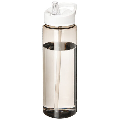 H2O Active® Vibe 850 ml Sportflasche mit Ausgussdeckel, kohle, weiss bedrucken, Art.-Nr. 21009603 H2O Active® Vibe 850 ml Sportflasche mit Ausgussdeckel, kohle, weiss bedrucken, Art.-Nr. 21009603
