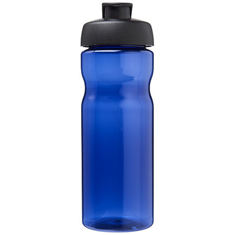 H2O Active® Eco Base 650 ml Sportflasche mit Klappdeckel, blau, schwarz bedrucken, Art.-Nr. 21009711 H2O Active® Eco Base 650 ml Sportflasche mit Klappdeckel, blau, schwarz bedrucken, Art.-Nr. 21009711