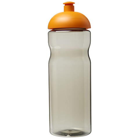 H2O Active® Eco Base 650 ml Sportflasche mit Stülpdeckel, kohle, orange bedrucken, Art.-Nr. 21009807 H2O Active® Eco Base 650 ml Sportflasche mit Stülpdeckel, kohle, orange bedrucken, Art.-Nr. 21009807