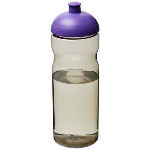 H2O Active® Eco Base 650 ml Sportflasche mit Stülpdeckel, kohle, lila bedrucken, Art.-Nr. 21009809 H2O Active® Eco Base 650 ml Sportflasche mit Stülpdeckel, kohle, lila bedrucken, Art.-Nr. 21009809