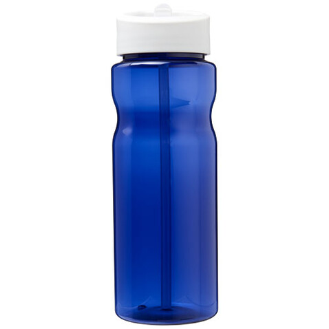 H2O Active® Eco Base 650 ml Sportflasche mit Ausgussdeckel, blau, weiss bedrucken, Art.-Nr. 21009903 H2O Active® Eco Base 650 ml Sportflasche mit Ausgussdeckel, blau, weiss bedrucken, Art.-Nr. 21009903