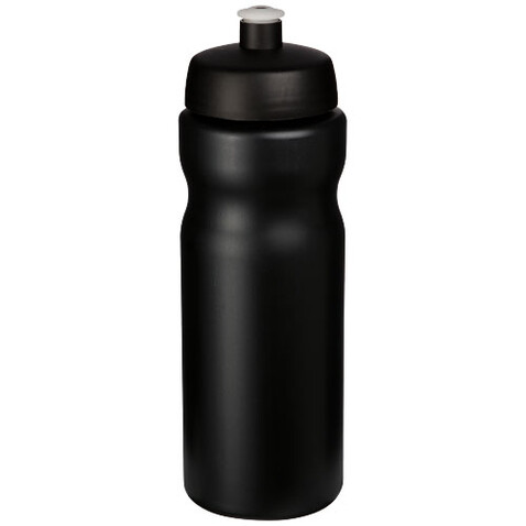 Baseline® Plus 650 ml Sportflasche, schwarz bedrucken, Art.-Nr. 21068411