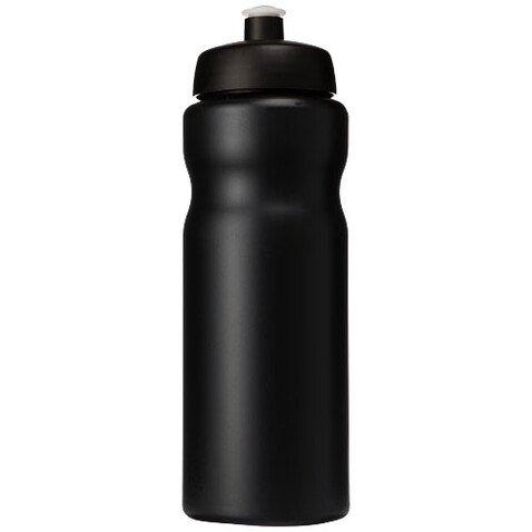 Baseline® Plus 650 ml Sportflasche, schwarz bedrucken, Art.-Nr. 21068411