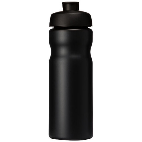 Baseline® Plus 650 ml Sportflasche mit Klappdeckel, schwarz bedrucken, Art.-Nr. 21068511 Baseline® Plus 650 ml Sportflasche mit Klappdeckel, schwarz bedrucken, Art.-Nr. 21068511