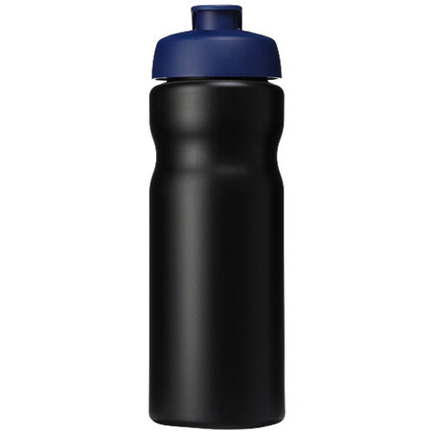 Baseline® Plus 650 ml Sportflasche mit Klappdeckel, schwarz, blau bedrucken, Art.-Nr. 21068513 Baseline® Plus 650 ml Sportflasche mit Klappdeckel, schwarz, blau bedrucken, Art.-Nr. 21068513