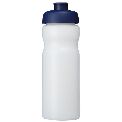 Baseline® Plus 650 ml Sportflasche mit Klappdeckel, transparent, blau bedrucken, Art.-Nr. 21068517 Baseline® Plus 650 ml Sportflasche mit Klappdeckel, transparent, blau bedrucken, Art.-Nr. 21068517