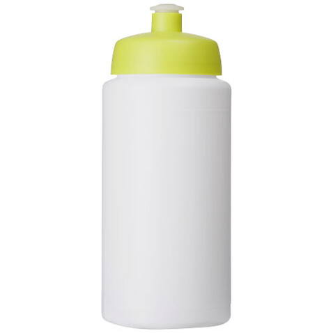 Baseline® Plus grip 500 ml Sportflasche mit Sportdeckel, weiss, limone bedrucken, Art.-Nr. 21068704 Baseline® Plus grip 500 ml Sportflasche mit Sportdeckel, weiss, limone bedrucken, Art.-Nr. 21068704