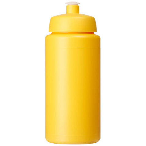 Baseline® Plus grip 500 ml Sportflasche mit Sportdeckel, gelb bedrucken, Art.-Nr. 21068721