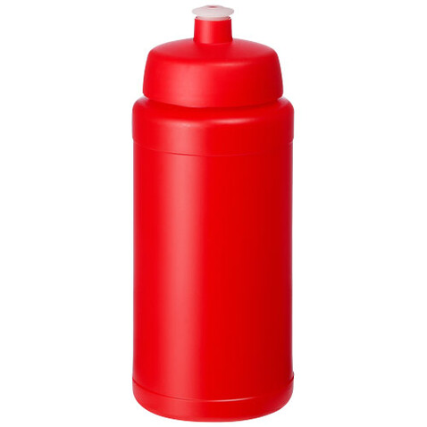 Baseline® Plus 500 ml Flasche mit Sportdeckel, rot bedrucken, Art.-Nr. 21068820