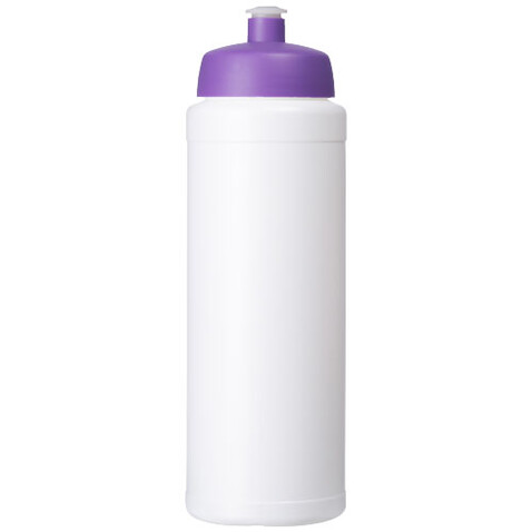 Baseline® Plus 750 ml Flasche mit Sportdeckel, weiss, lila bedrucken, Art.-Nr. 21069009 Baseline® Plus 750 ml Flasche mit Sportdeckel, weiss, lila bedrucken, Art.-Nr. 21069009