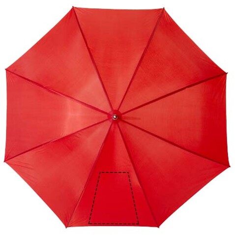 Karl 30&quot; Golfschirm mit Holzgriff, rot bedrucken, Art.-Nr. 19547879