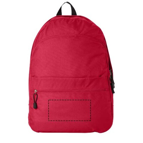 Trend Rucksack 17L, rot bedrucken, Art.-Nr. 19549653