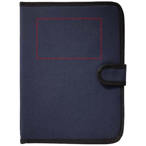 University A4 Schreibmappe, navy bedrucken, Art.-Nr. 19549172