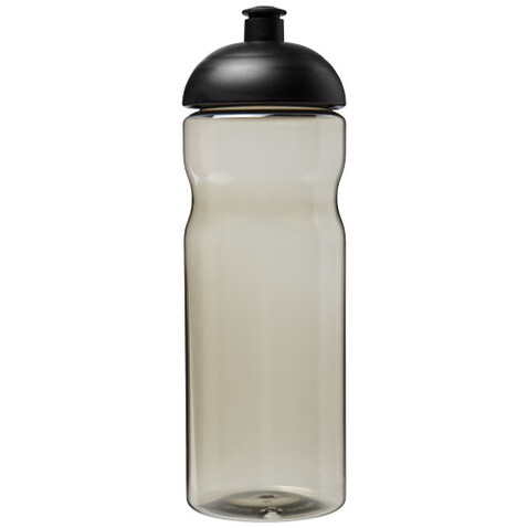 H2O Active® Eco Base 650 ml Sportflasche mit Stülpdeckel, charcoal, schwarz bedrucken, Art.-Nr. 21009800