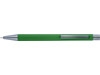 Kugelschreiber 'Amrum' mit Softtouch-Oberfläche und Glanzgravur – Grün bedrucken, Art.-Nr. 004999999_8298