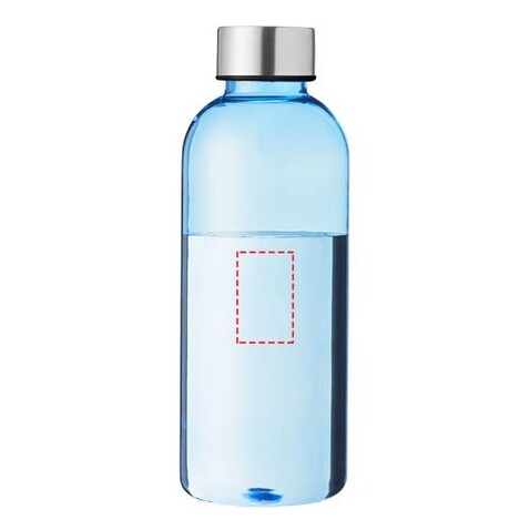 Spring 600 ml Trinkflasche, transparent blau bedrucken, Art.-Nr. 10028902
