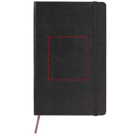 Moleskine Classic Hardcover Notizbuch L – liniert, schwarz bedrucken, Art.-Nr. 10715100