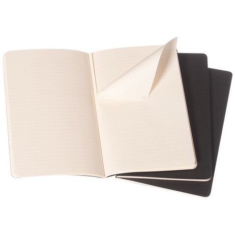Moleskine Cahier Journal Taschenformat – liniert, schwarz bedrucken, Art.-Nr. 10716000