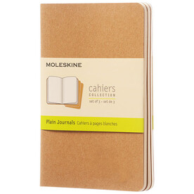 Moleskine Cahier Journal Taschenformat – blanko, Kraftpapier bedrucken, Art.-Nr. 10719425