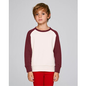 Mini Scouts Contrast - Kinder Rundhals-Sweatshirt mit abgesetzten Ärmeln bedrucken, Art.-Nr. STSK905 Mini Scouts Contrast - Kinder Rundhals-Sweatshirt mit abgesetzten Ärmeln bedrucken, Art.-Nr. STSK905