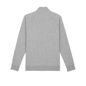 Herren Sweatshirt mit Reißverschluss und Stehkragen - Heather Grey - XXL bedrucken, Art.-Nr. STSM612C2502X Herren Sweatshirt mit Reißverschluss und Stehkragen - Heather Grey - XXL bedrucken, Art.-Nr. STSM612C2502X