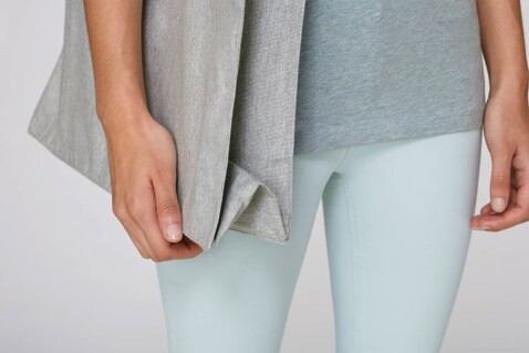 Shopping Bag - Heather Grey - OS bedrucken, Art.-Nr. STAU762C250OS