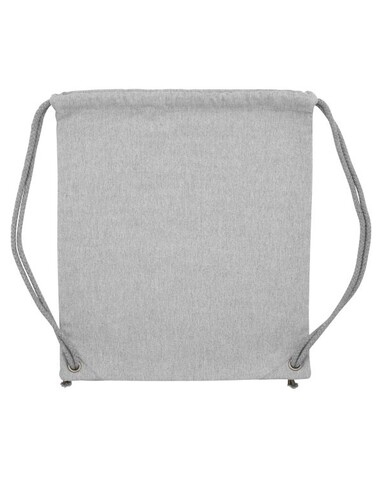 Gym Bag - Der gewebte Turnbeutel - Heather Grey - OS bedrucken, Art.-Nr. STAU763C250OS