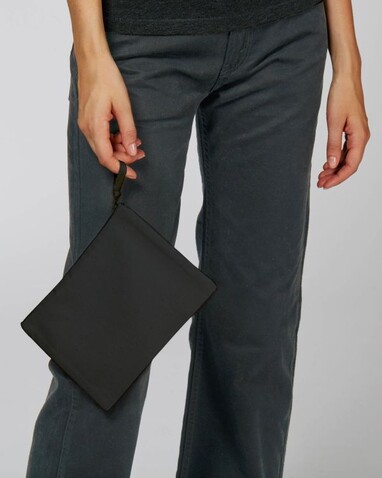 Pencil Case - Das gewebte Mäppchen - Black - OS bedrucken, Art.-Nr. STAU764C002OS