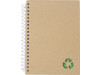 Notizbuch aus Papier Shannon – Grün bedrucken, Art.-Nr. 004999999_9143