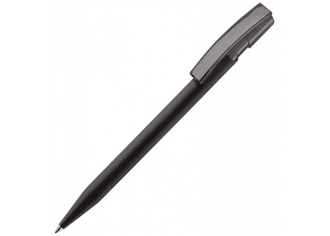 Kugelschreiber Nash Soft-Touch - Schwarz bedrucken, Art.-Nr. LT80818-N0002