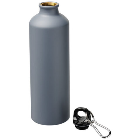 Oregon 770 ml matte Sportflasche mit Karabinerhaken, grau bedrucken, Art.-Nr. 10064002