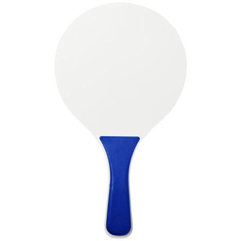 Bounce Strandspiel-Set, royalblau, weiss bedrucken, Art.-Nr. 10070205