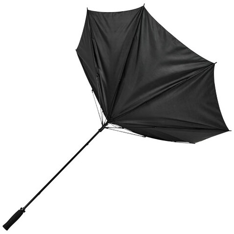 Grace 30“ windfester Golfschirm mit EVA-Griff, schwarz bedrucken, Art.-Nr. 10940601