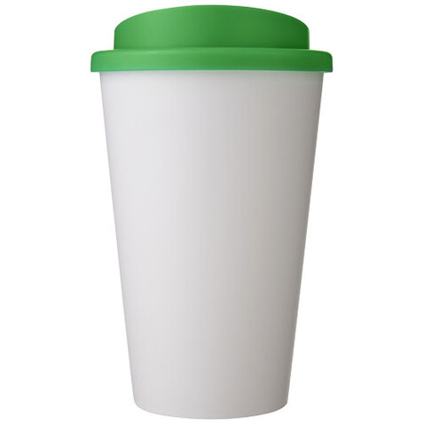 Americano® 350 ml Isolierbecher, weiss, grün bedrucken, Art.-Nr. 21000131 Americano® 350 ml Isolierbecher, weiss, grün bedrucken, Art.-Nr. 21000131