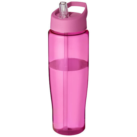 H2O Active® Tempo 700 ml Sportflasche mit Ausgussdeckel, rosa bedrucken, Art.-Nr. 21004428