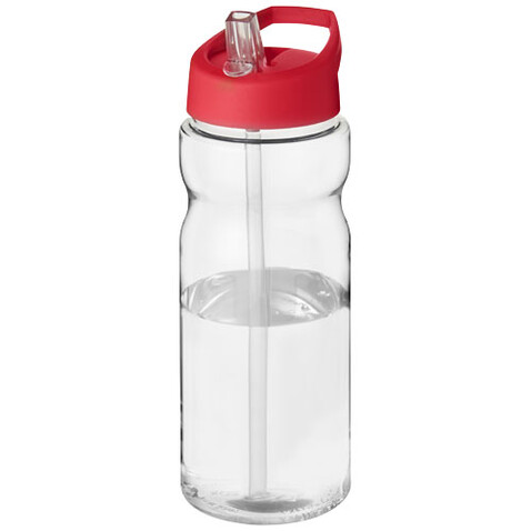 H2O Active® Base 650 ml Sportflasche mit Ausgussdeckel, transparent, rot bedrucken, Art.-Nr. 21004922 H2O Active® Base 650 ml Sportflasche mit Ausgussdeckel, transparent, rot bedrucken, Art.-Nr. 21004922