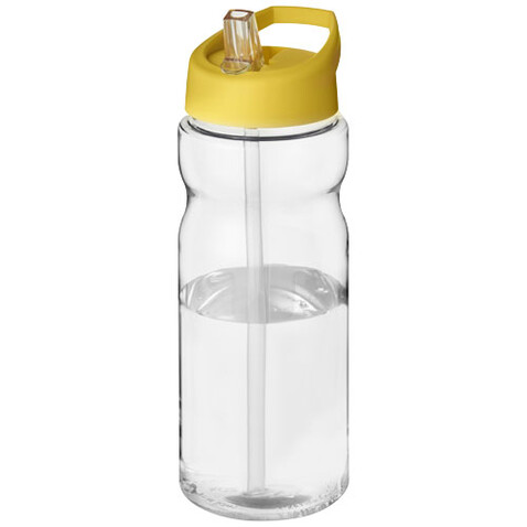 H2O Active® Base 650 ml Sportflasche mit Ausgussdeckel, transparent, gelb bedrucken, Art.-Nr. 21004923 H2O Active® Base 650 ml Sportflasche mit Ausgussdeckel, transparent, gelb bedrucken, Art.-Nr. 21004923