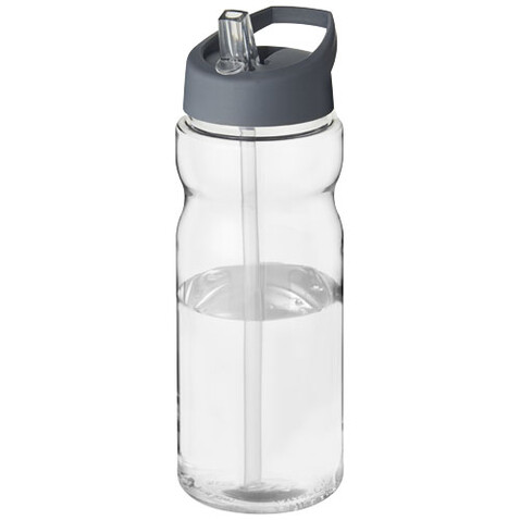 H2O Active® Base 650 ml Sportflasche mit Ausgussdeckel, transparent, storm grey bedrucken, Art.-Nr. 21004926 H2O Active® Base 650 ml Sportflasche mit Ausgussdeckel, transparent, storm grey bedrucken, Art.-Nr. 21004926
