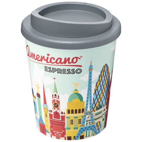 Brite-Americano® Espresso 250 ml Isolierbecher, grau bedrucken, Art.-Nr. 21009112 Brite-Americano® Espresso 250 ml Isolierbecher, grau bedrucken, Art.-Nr. 21009112