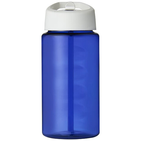 H2O Active® Bop 500 ml Sportflasche mit Ausgussdeckel, blau, weiss bedrucken, Art.-Nr. 21088305