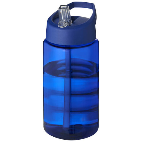 H2O Active® Bop 500 ml Sportflasche mit Ausgussdeckel, blau bedrucken, Art.-Nr. 21088307