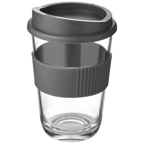 Americano® Cortado 300 ml Becher mit Griff, grau bedrucken, Art.-Nr. 21009012 Americano® Cortado 300 ml Becher mit Griff, grau bedrucken, Art.-Nr. 21009012
