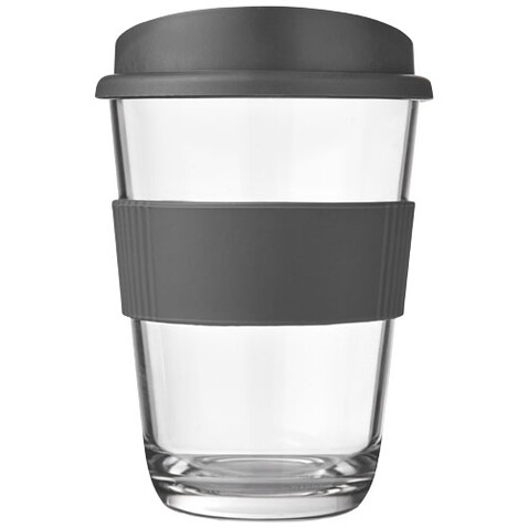 Americano® Cortado 300 ml Becher mit Griff, grau bedrucken, Art.-Nr. 21009012 Americano® Cortado 300 ml Becher mit Griff, grau bedrucken, Art.-Nr. 21009012
