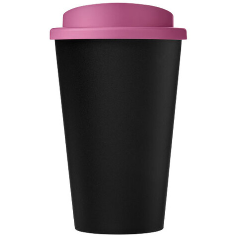 Americano® Eco 350 ml recycelter Becher, schwarz, rosa bedrucken, Art.-Nr. 21042204 Americano® Eco 350 ml recycelter Becher, schwarz, rosa bedrucken, Art.-Nr. 21042204