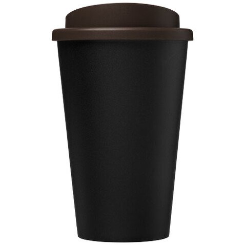 Americano® Eco 350 ml recycelter Becher, schwarz, braun bedrucken, Art.-Nr. 21042212 Americano® Eco 350 ml recycelter Becher, schwarz, braun bedrucken, Art.-Nr. 21042212