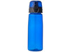 Capri 700 ml Tritan™ Sportflasche, transparent blau bedrucken, Art.-Nr. 10031300